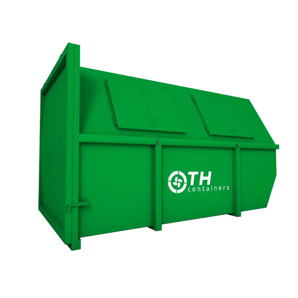 10m3 container gesloten