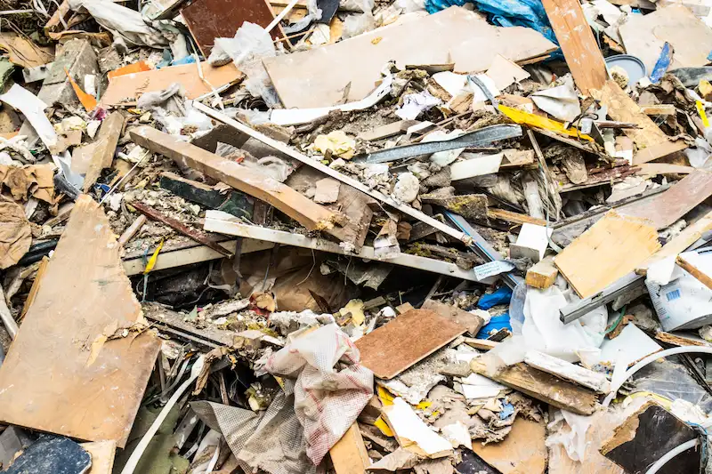 Ingezamelde bouw- en sloopafval