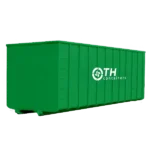 Vrijstaande productfoto 30m³ container van TH Containers