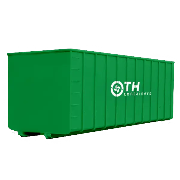 Vrijstaande productfoto 30m³ container van TH Containers