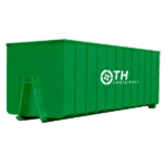 Vrijstaande productfoto 40m³ container van TH Containers