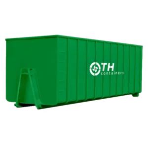 Vrijstaande productfoto 40m³ container van TH Containers