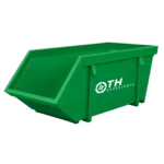 Vrijstaande productfoto 4m³ container van TH Containers