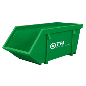 Vrijstaande productfoto 4m³ container van TH Containers