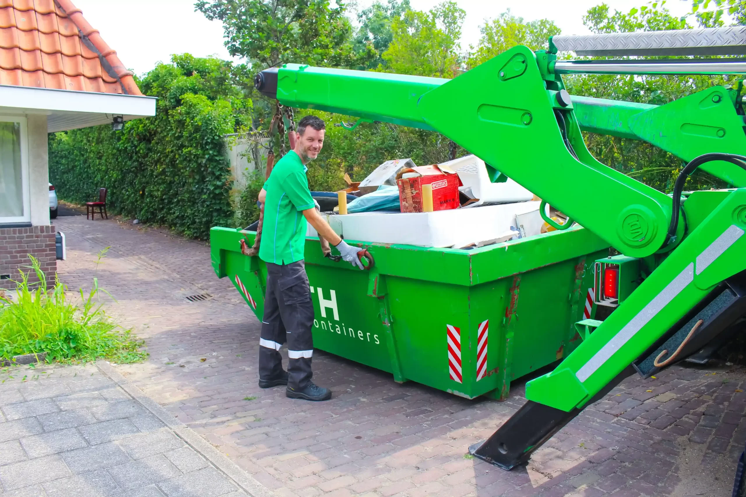 Container huren in Arnhem bij TH Containers